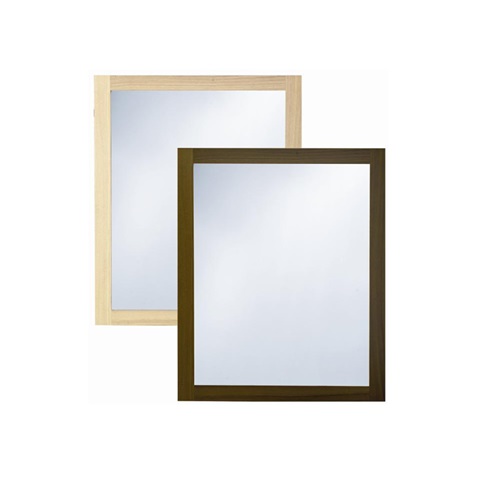 Mc602 C Decorative Mirror With Oak Frame Cotto