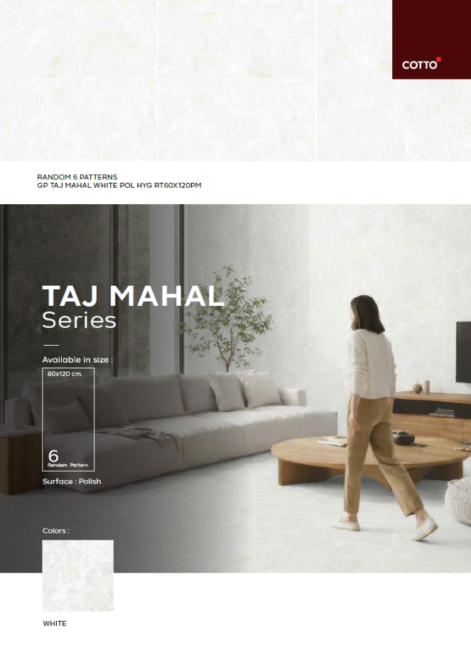 14 TAJ MAHAL WHITE POL HYG