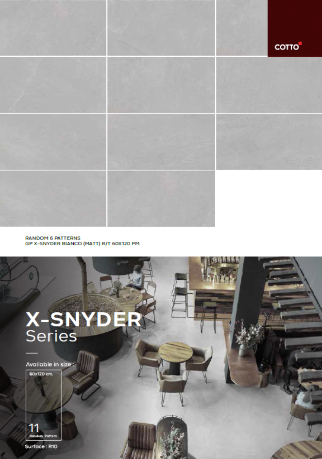 15 X-SNYDER BIANCO (MATT)