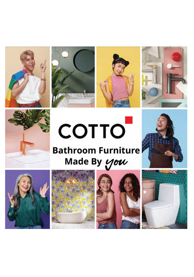 COTTO bathroom furniture : made by YOU