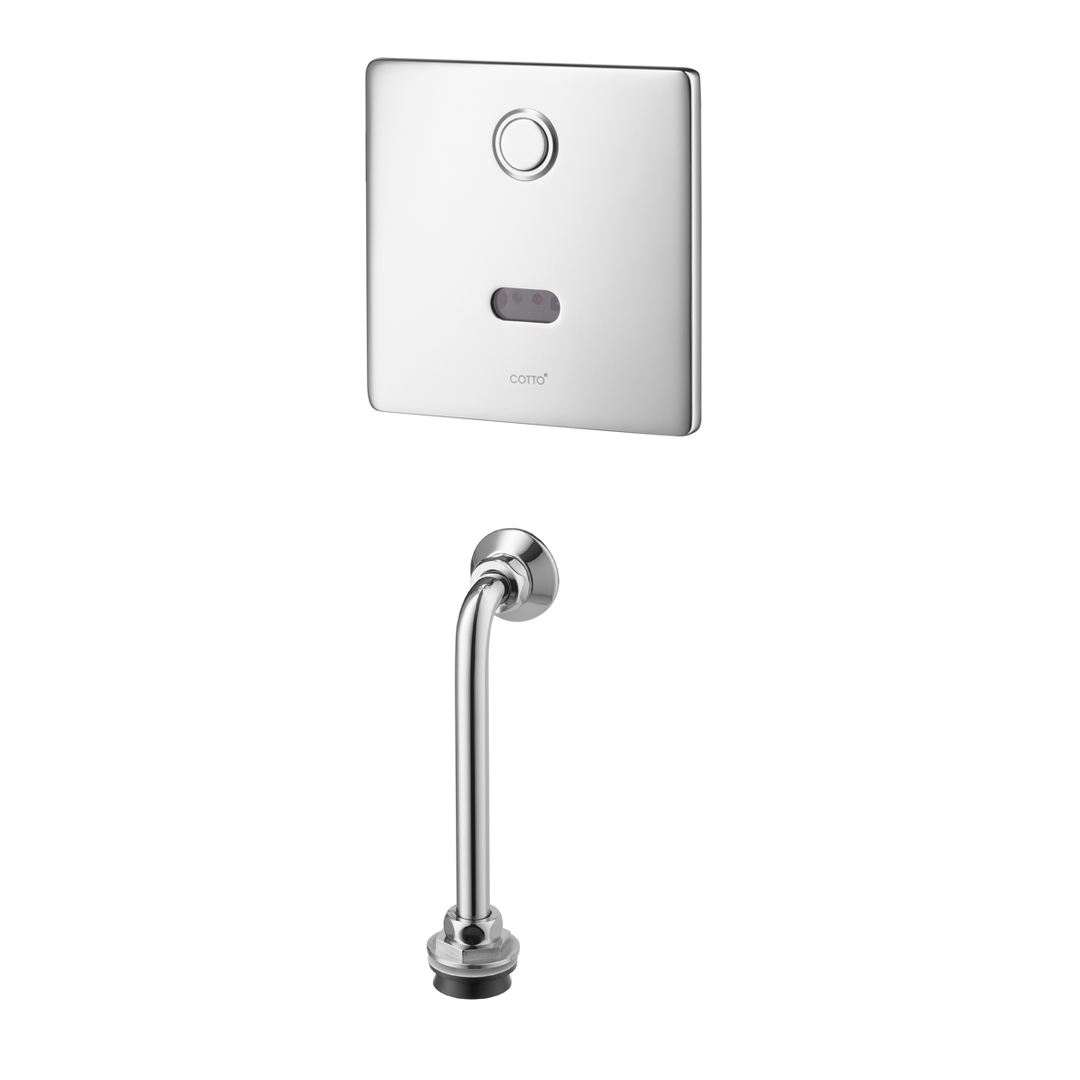 CT488AC Automatic Urinal Flush Valve,With Override Button(Eletricity Use,Top Inlet) - COTTO