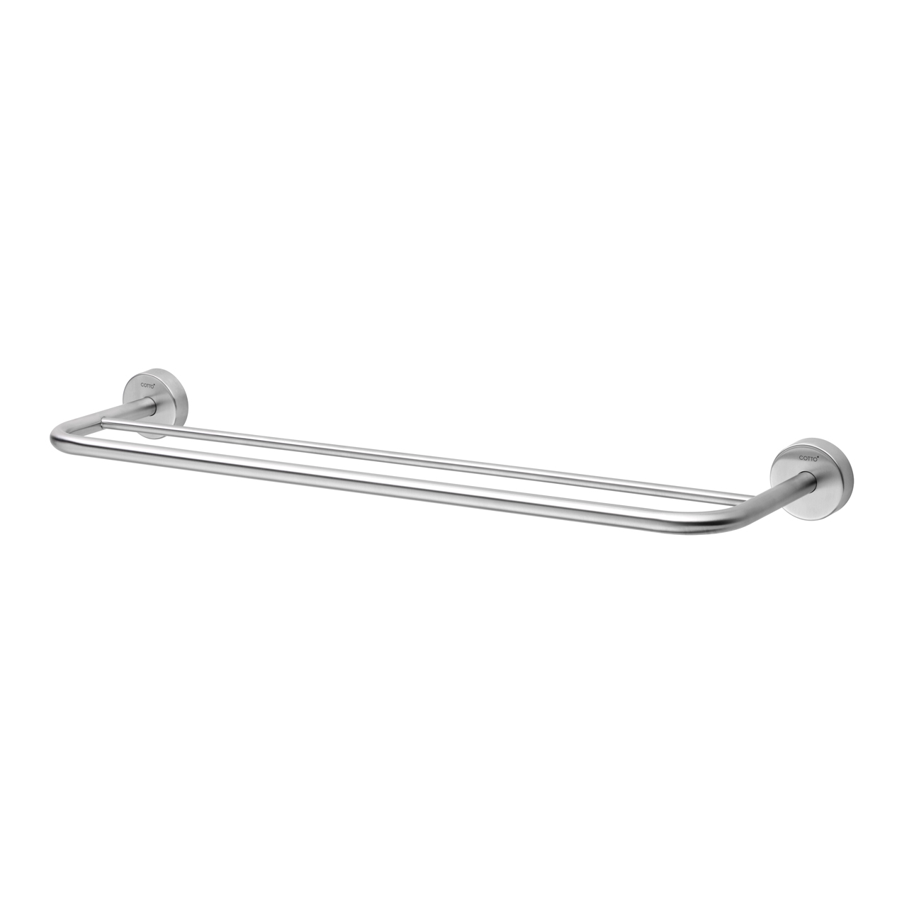 CT0151(HM) 60 Cm. Stainless Towel Bar / 2 Bar, New Hotel Series - COTTO